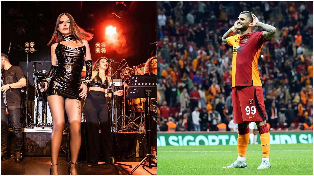 Simge Sağın'ın Mauro Icardi sevinci!