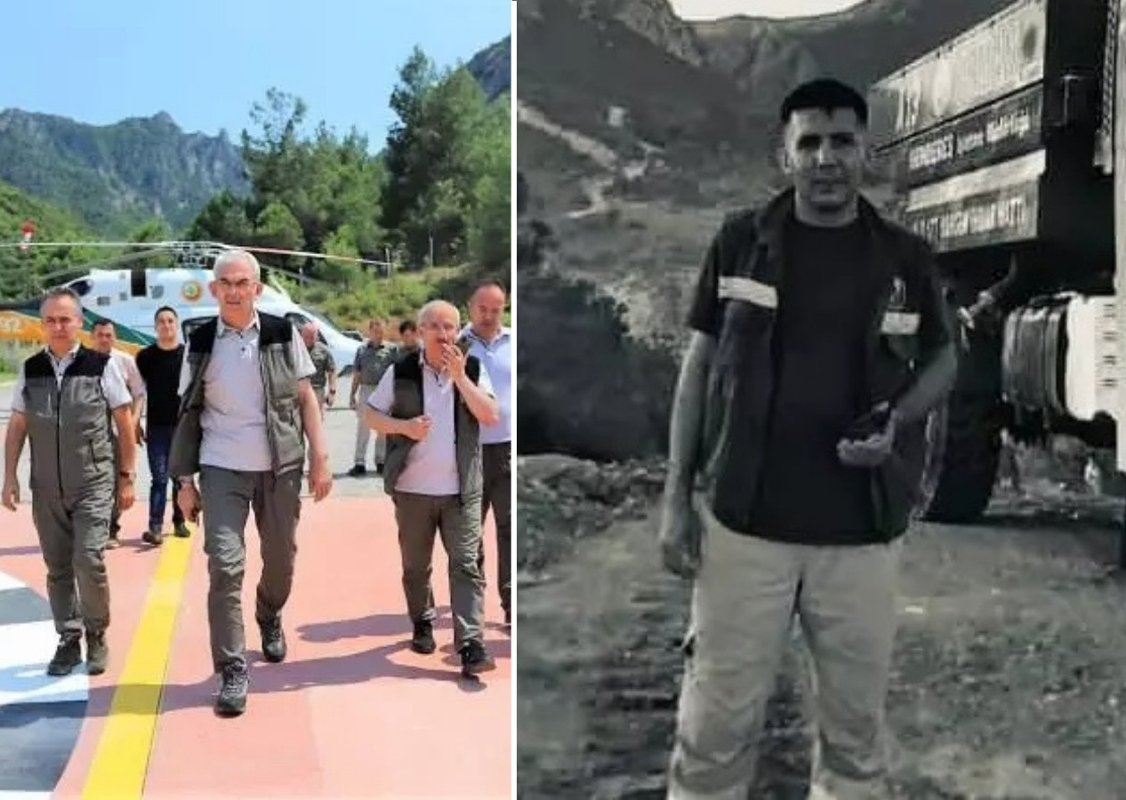 İzmir Aliağa’daki yangından acı haber: Arazöz şoförü şehit oldu...