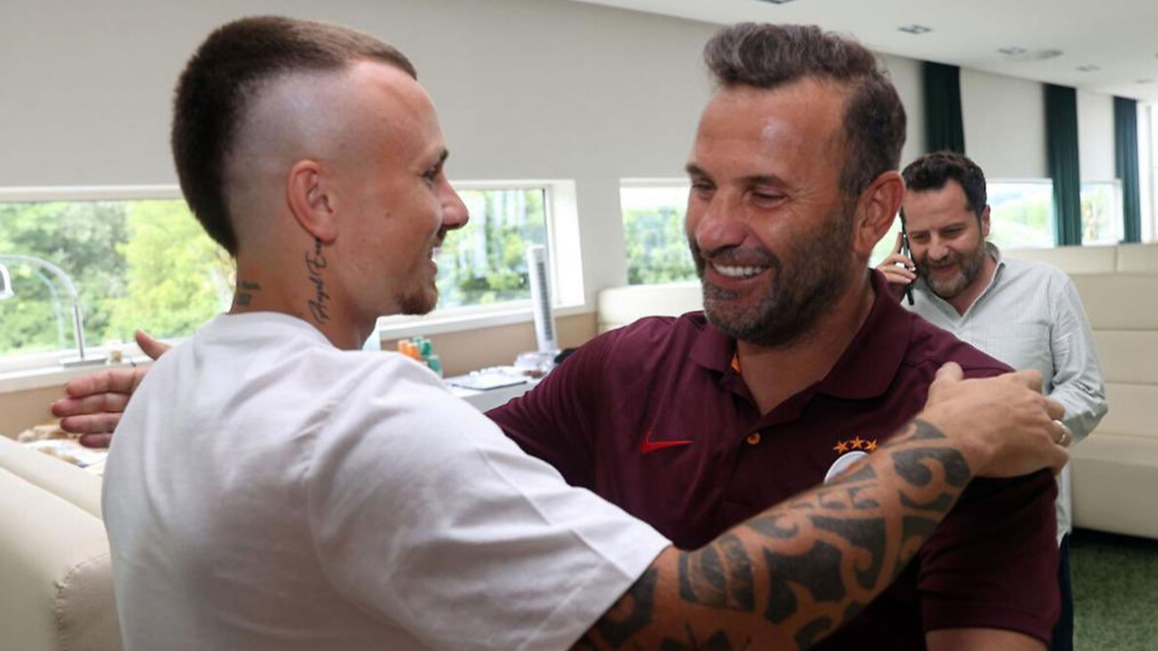 Angelino, Galatasaray ile ilk antrenmanına çıktı