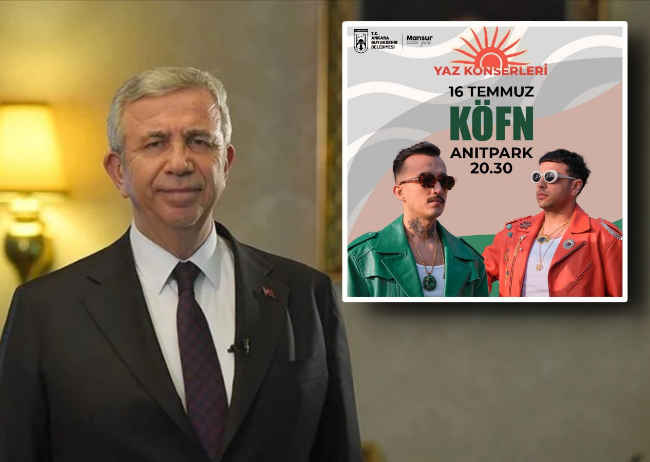 Halkın iradesine saygısızlık: 15 Temmuz'da hiçbir etkinlik yapmayan Mansur Yavaş, 16 Temmuz'da konser verdi!