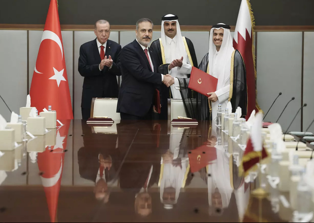 İmzalar atıldı: Türkiye ile Katar'dan ortak bildiri