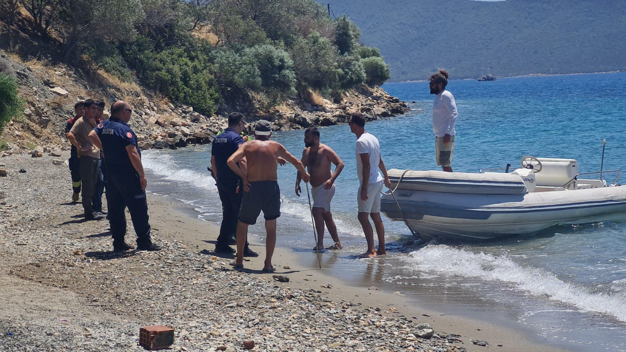 Ormanı yaktı, denizde kendini boğmaya çalıştı, polisin silahını almaya çalıştı! Yangın şüphelisi yakalandı...
