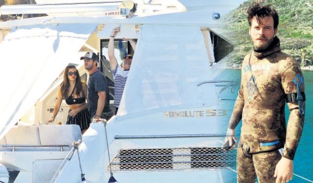 Kıvanç Tatlıtuğ ölümden döndü! Tekneden, hızla dönen pervanenin önüne düştü