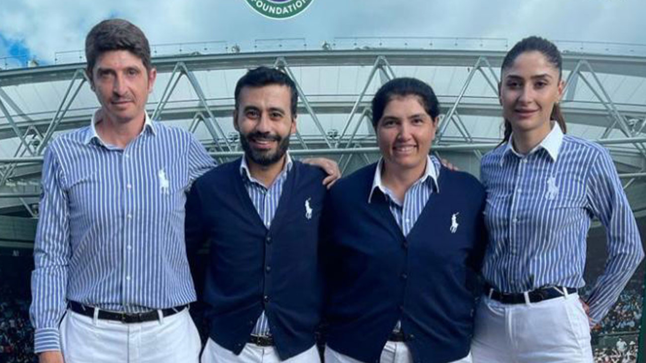 Wimbledon'da 13 Türk hakem görev yaptı