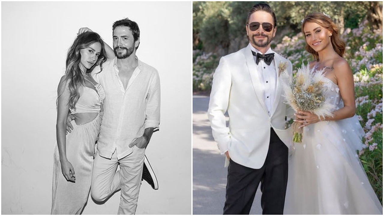 Ahmet Kural, mutluluğa imzayı bastı! 4 yıllık sevgilisi Çağla Gizem Çelik ile evlendi