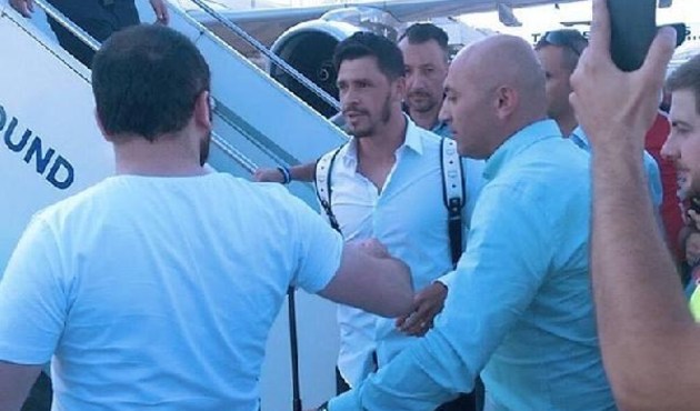 Fenerbahçe'nin yeni transferi Giuliano İstanbul'da...