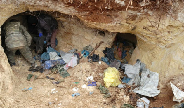 Mardin'de PKK'ya ağır darbe! Mühimmat dolu 12 sığınak bulundu...