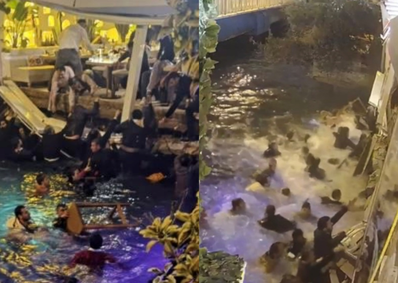 Titanik gibi battılar: Bebek'te iskele çöktü, 25 kişi bir anda kendini denizde buldu!