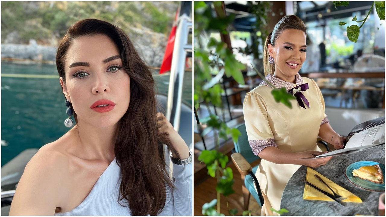 ''Botoksum yok, dolgum yok'' diyen Nefise Karatay'a Demet Akalın'dan 'fena' yorum! Ünlü mankenden yanıt gecikmedi