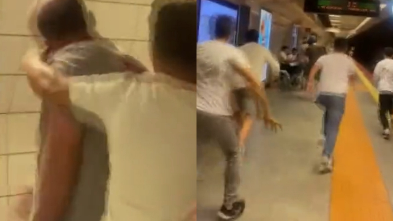 13 yaşındaki kızın videolarını çeken tacizciye metroda dayak