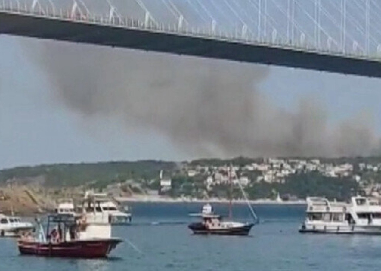 İstanbul Beykoz'da korkutan orman yangını! Kısa sürede büyüdü...
