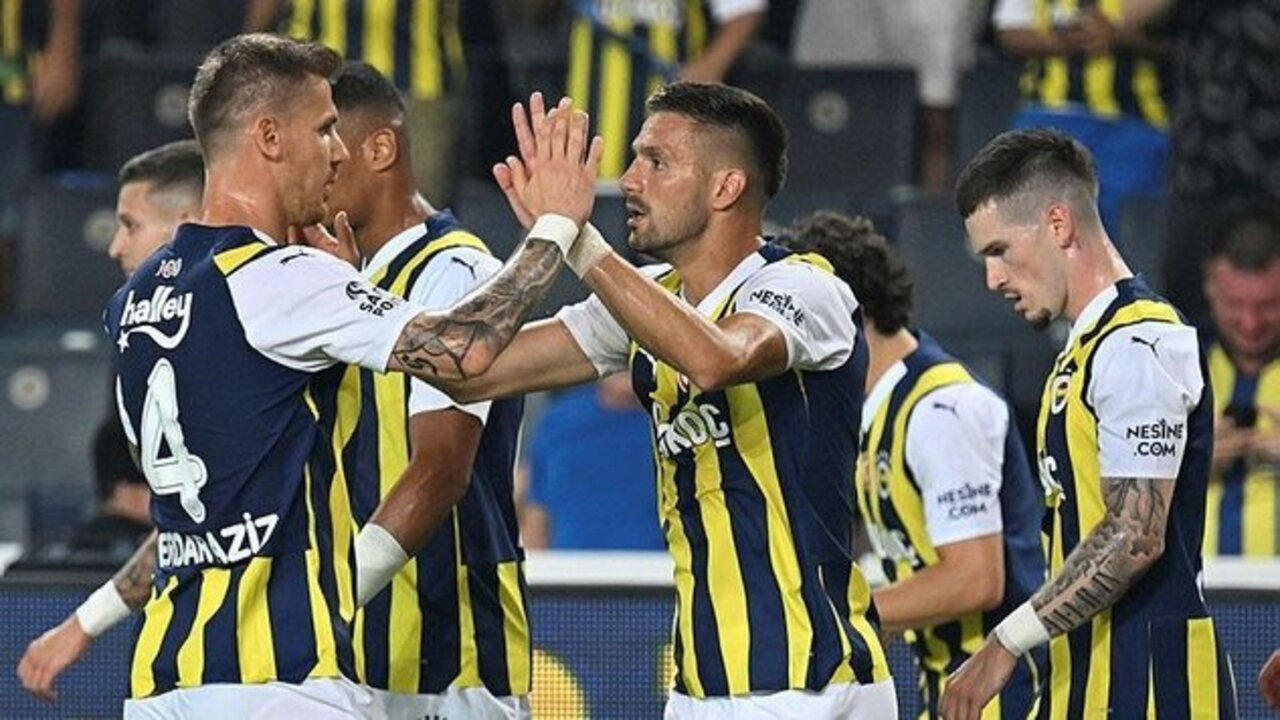 Fenerbahçe 5 - 0 Zimbru | Maçın özeti...