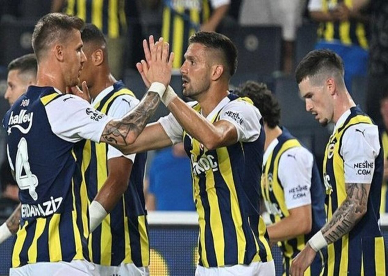 Fenerbahçe 5 - 0 Zimbru | Maçın özeti...