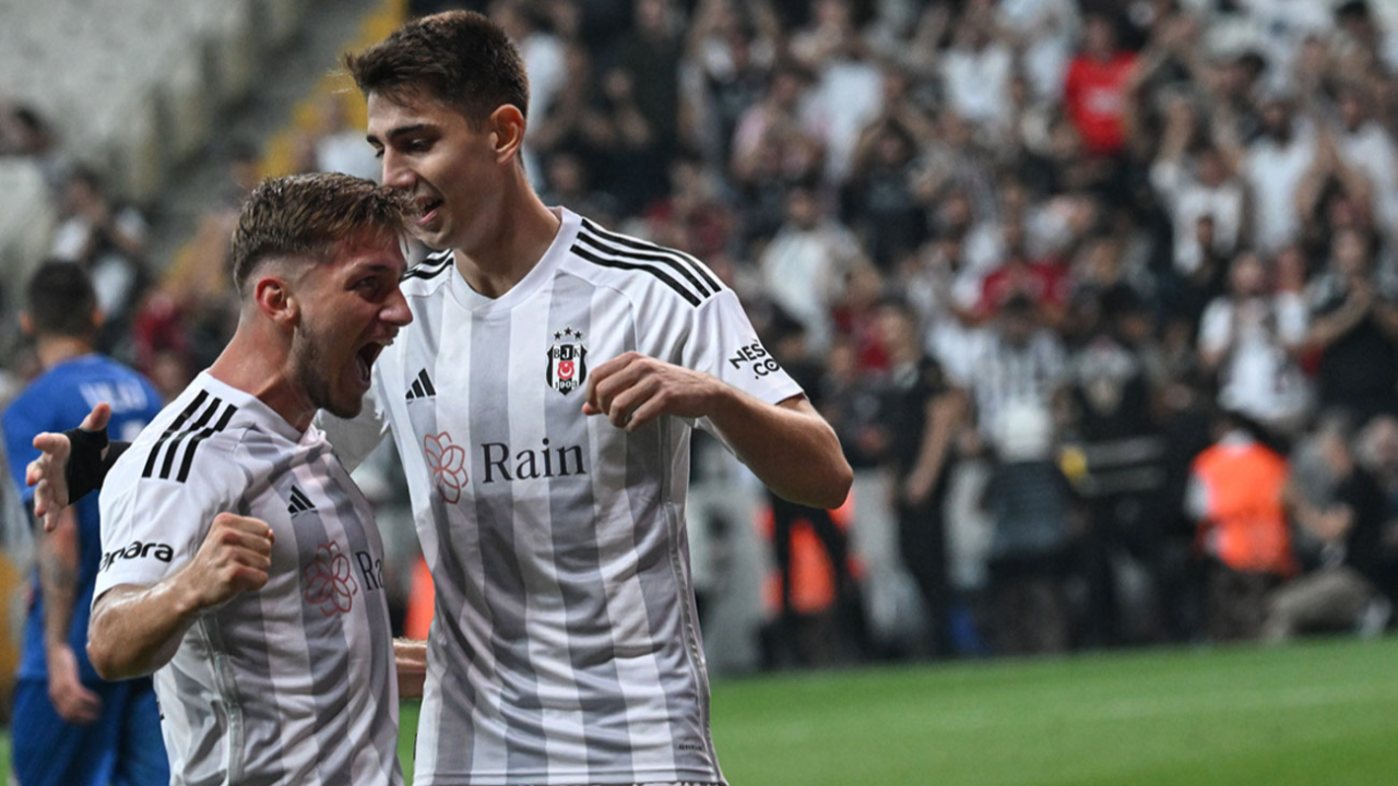 Semih Kılıçsoy, Beşiktaş forması ile ilk golünü kaydetti