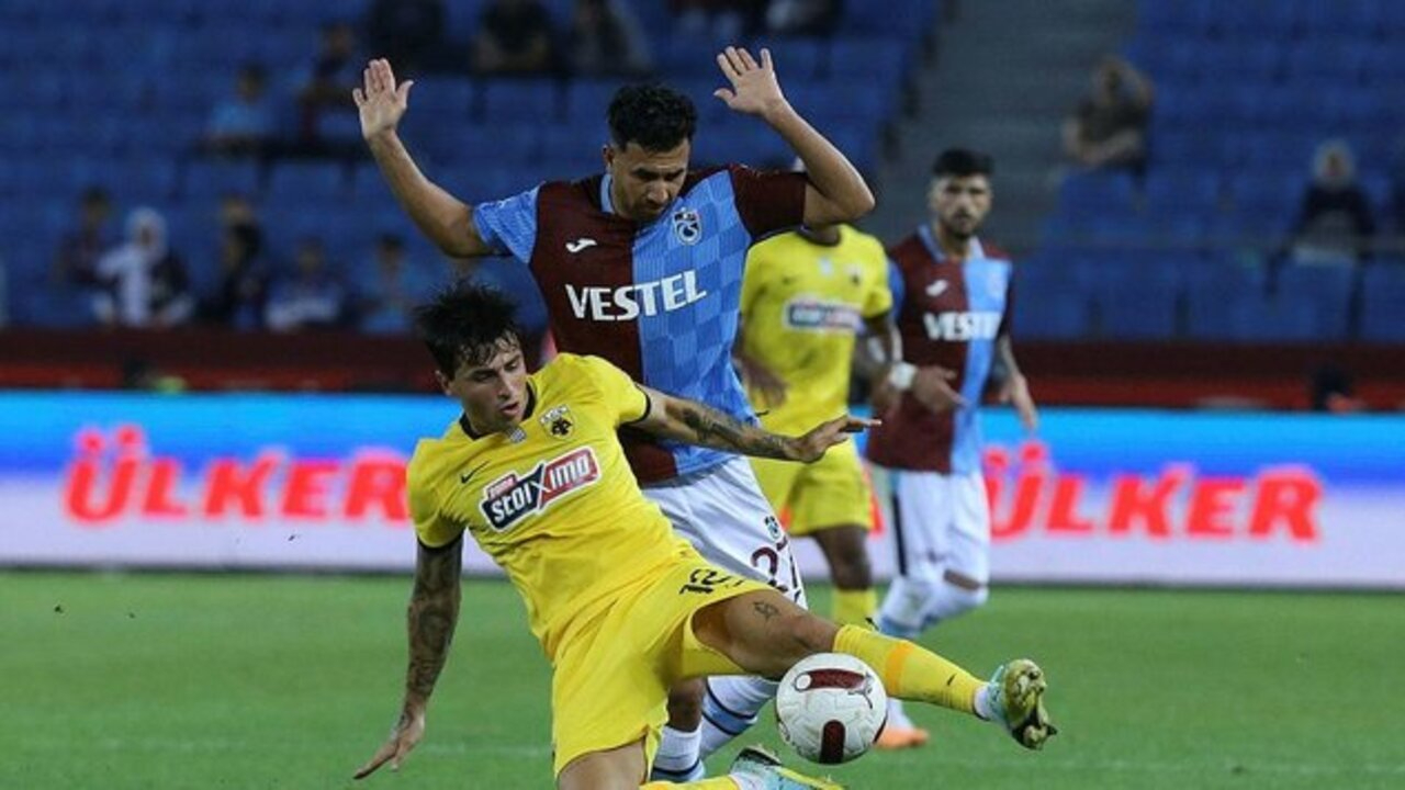 Trabzonspor 1 - 3 AEK | Maçın özeti...