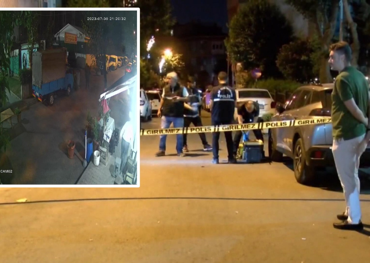 Bayrampaşa'da silahlı kavga! Ayırmaya çalışan polis memuru silahla vuruldu...