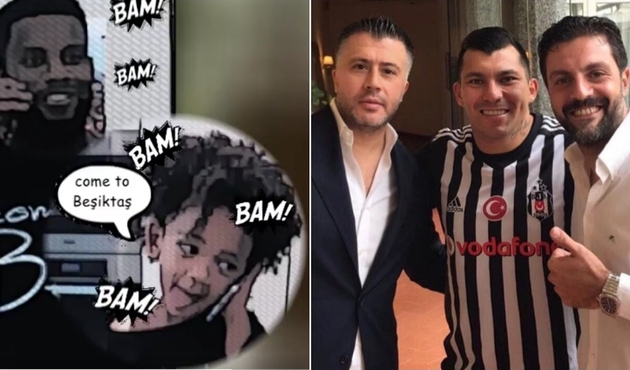 Alemin gözü yaşlı, Gary Alexis Medel Beşiktaşlı! / VİDEO