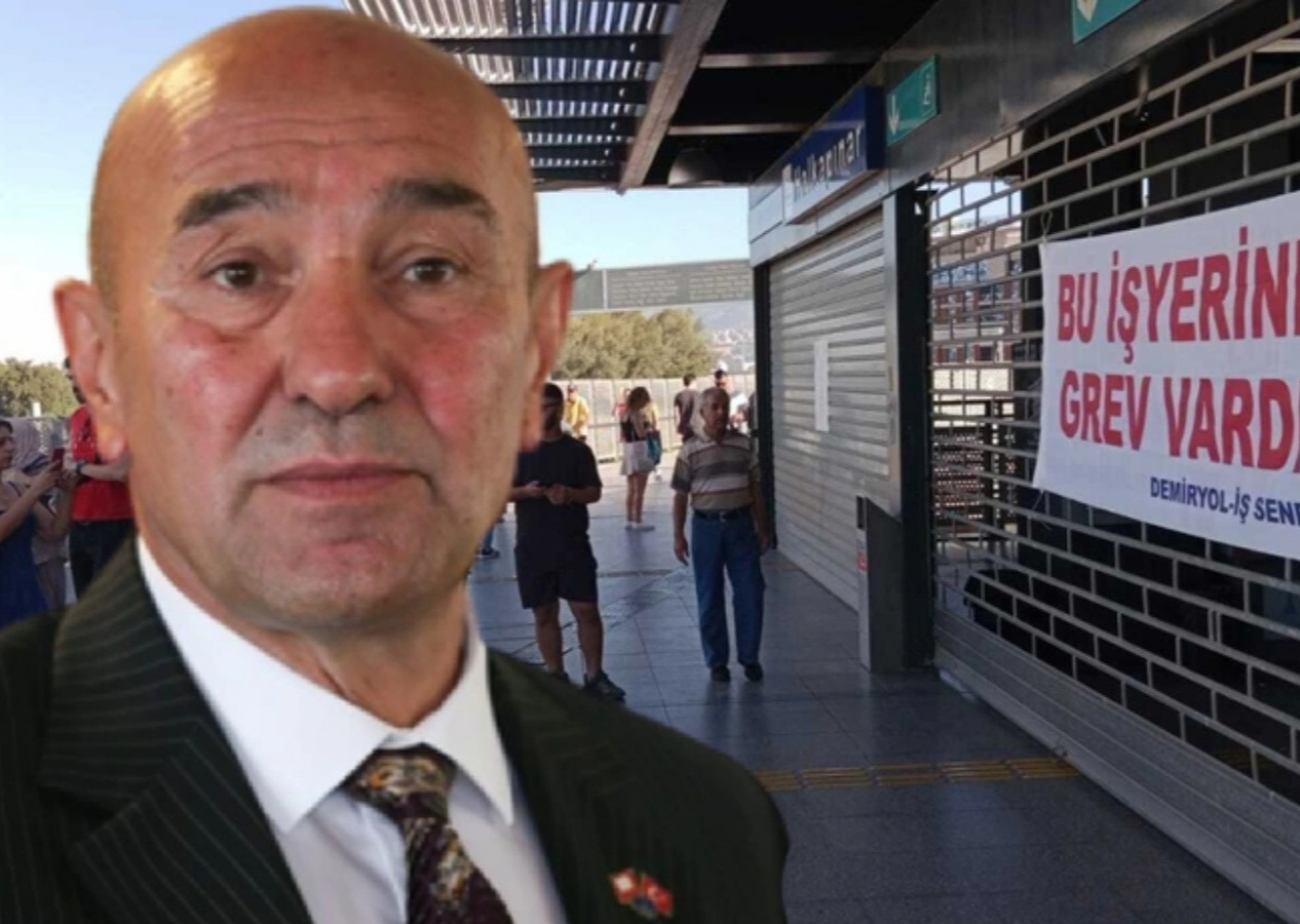 İzmir'deki grev ikinci gününde: Vatandaşlar CHP'li Tunç Soyer'e isyan ediyor!
