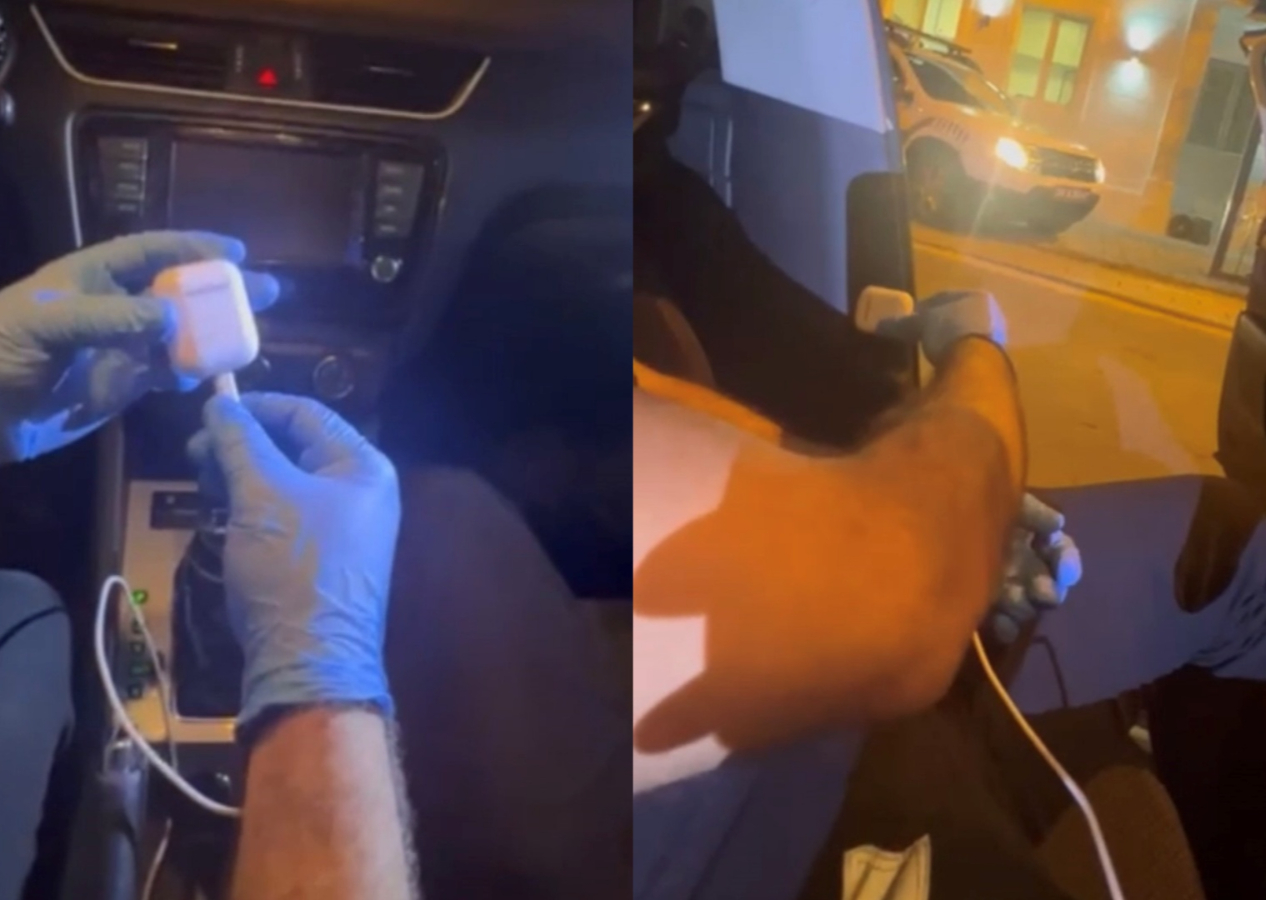 Akıl almaz uyuşturucu düzeneğini polis böyle çözdü! Kulaklıktan şüphelendiler...