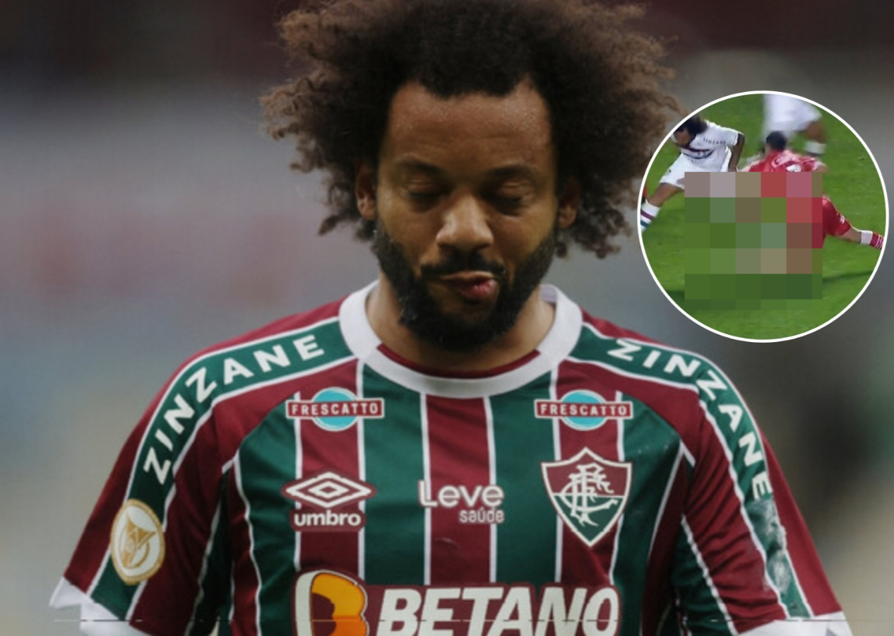Kalbi olan bakmasın: Marcelo, rakibinin ayağını kırdı! Ağlayarak oyundan çıktı...