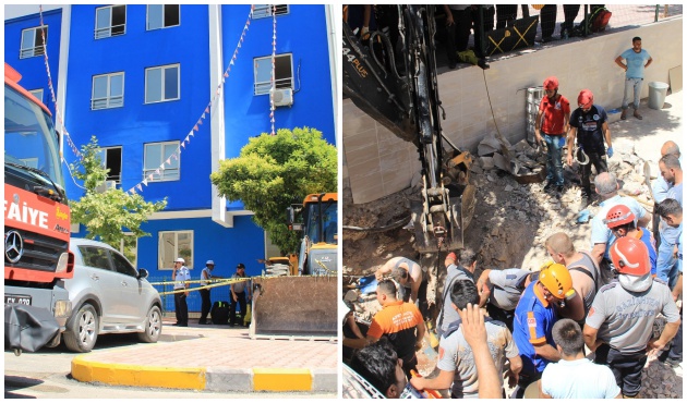 Özel kolejin tavanı çöktü! Göçükte kalan var...