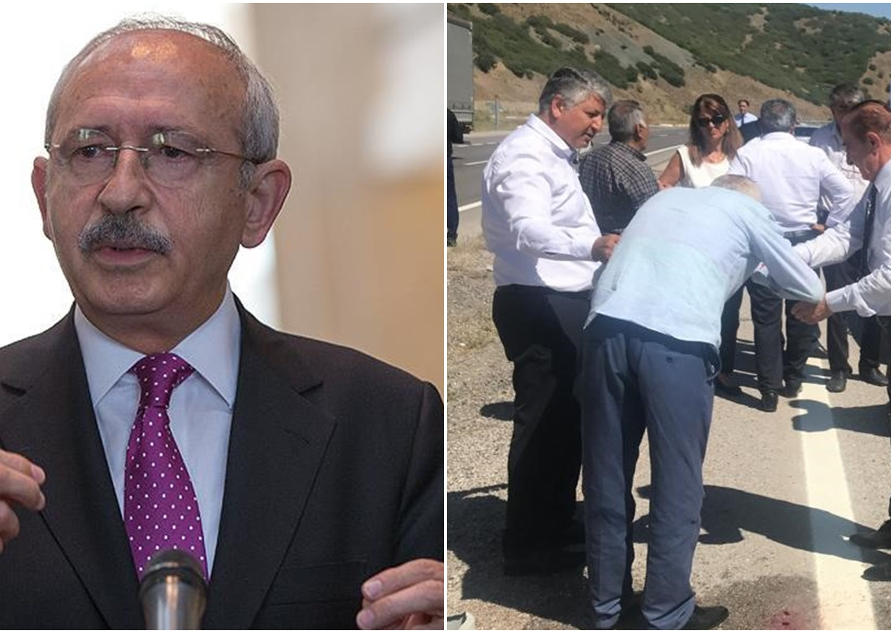 Kemal Kılıçdaroğlu’nun konvoyunda zincirleme kaza: 7 araç birbirine girdi! Yaralılar var