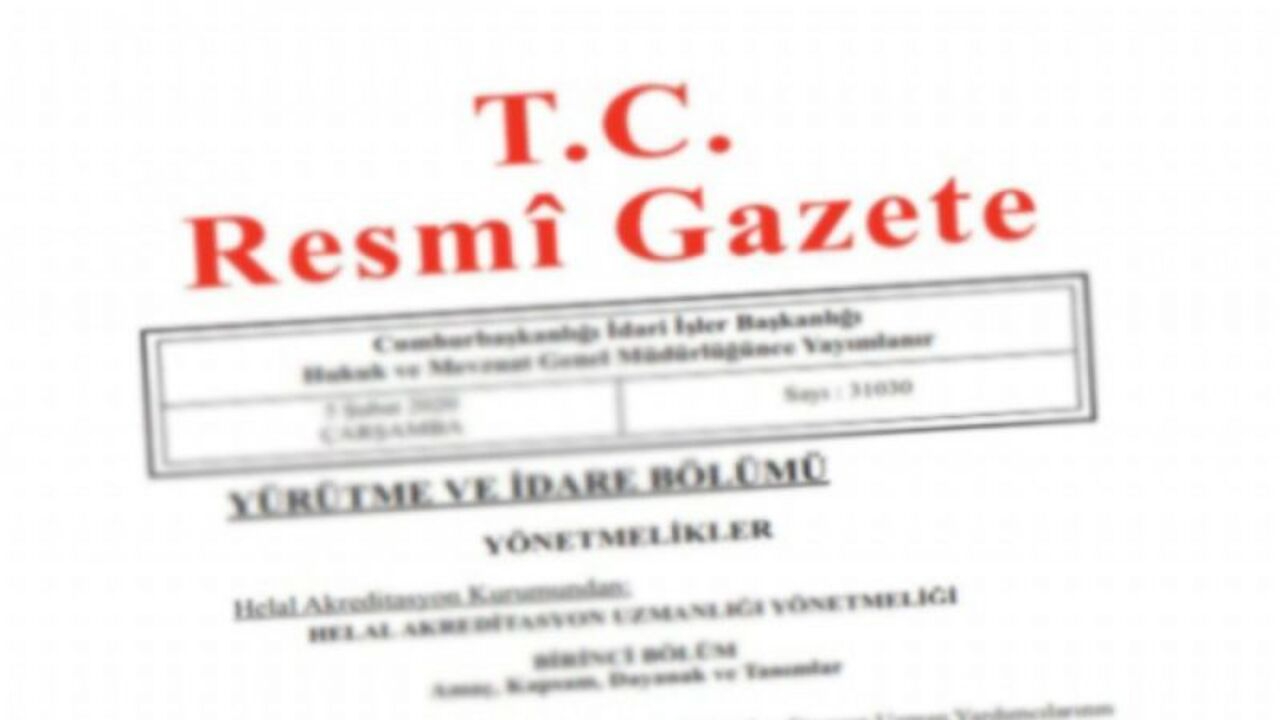 8 Ekim 2023 tarihli Resmi Gazete yayımlandı!