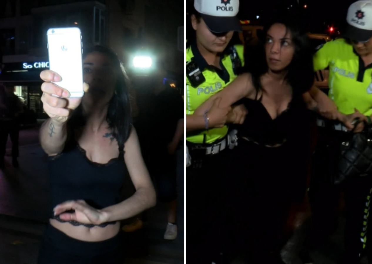 Kadıköy'de olaylı gece! Alkollü sürücü ve arkadaşı ekiplere zorluk çıkardı: Tehdit ettiler...
