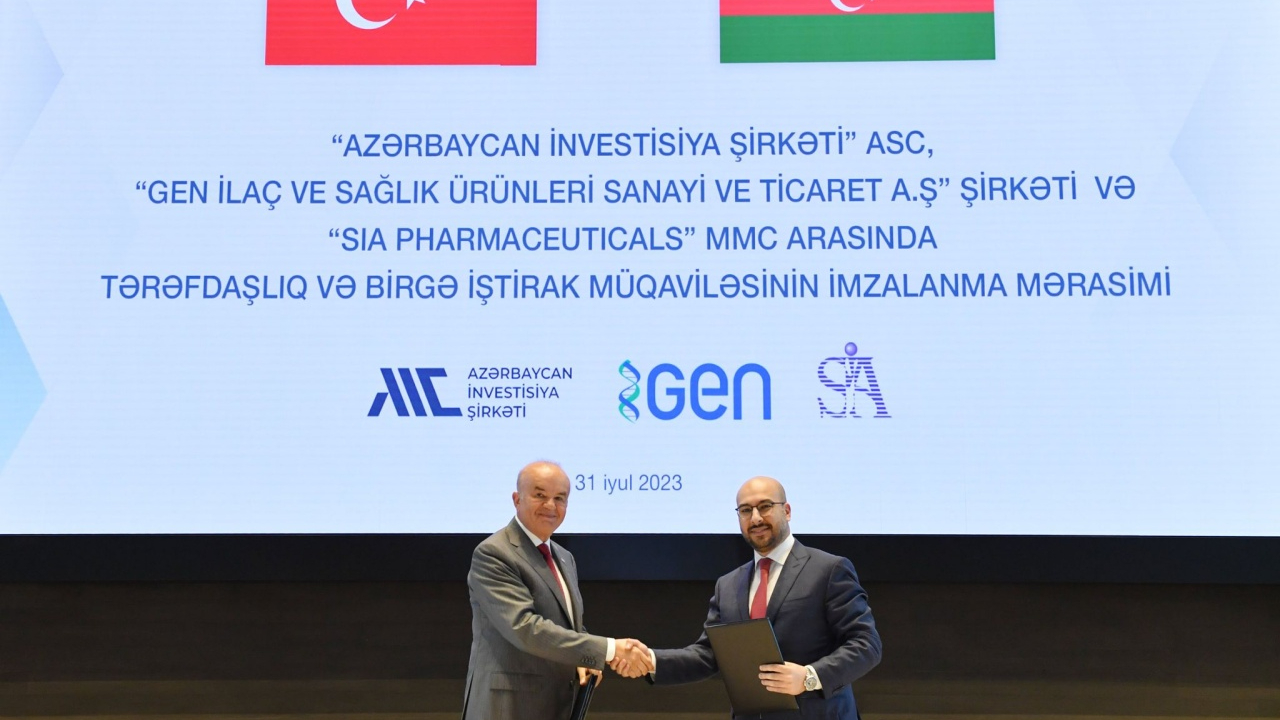 Azerbaycan’ın ilk ilaç  fabrikasını Türk şirket kuracak