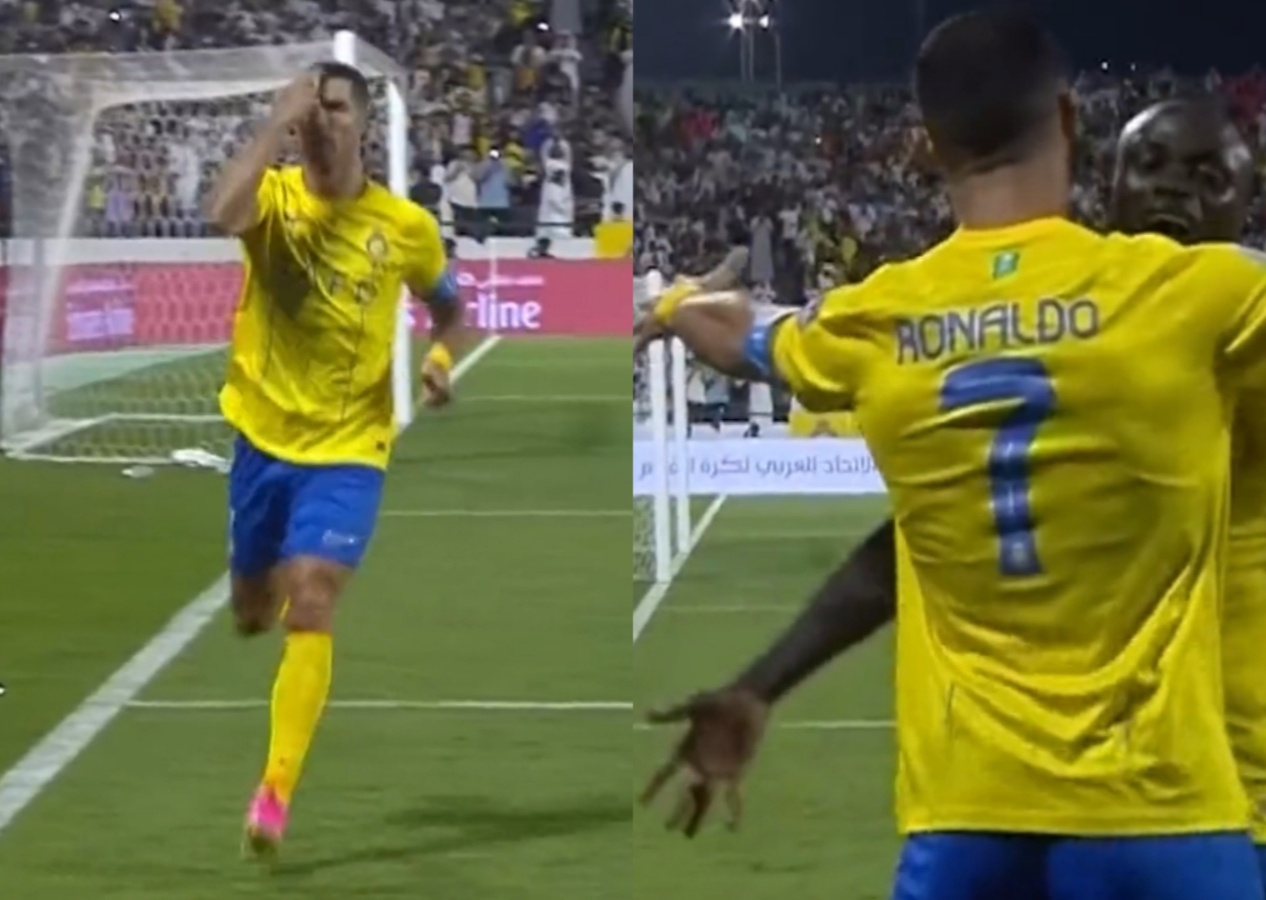 Gol attıktan sonra haç çıkaran Ronaldo, Suudi Arabistan'ı karıştırdı
