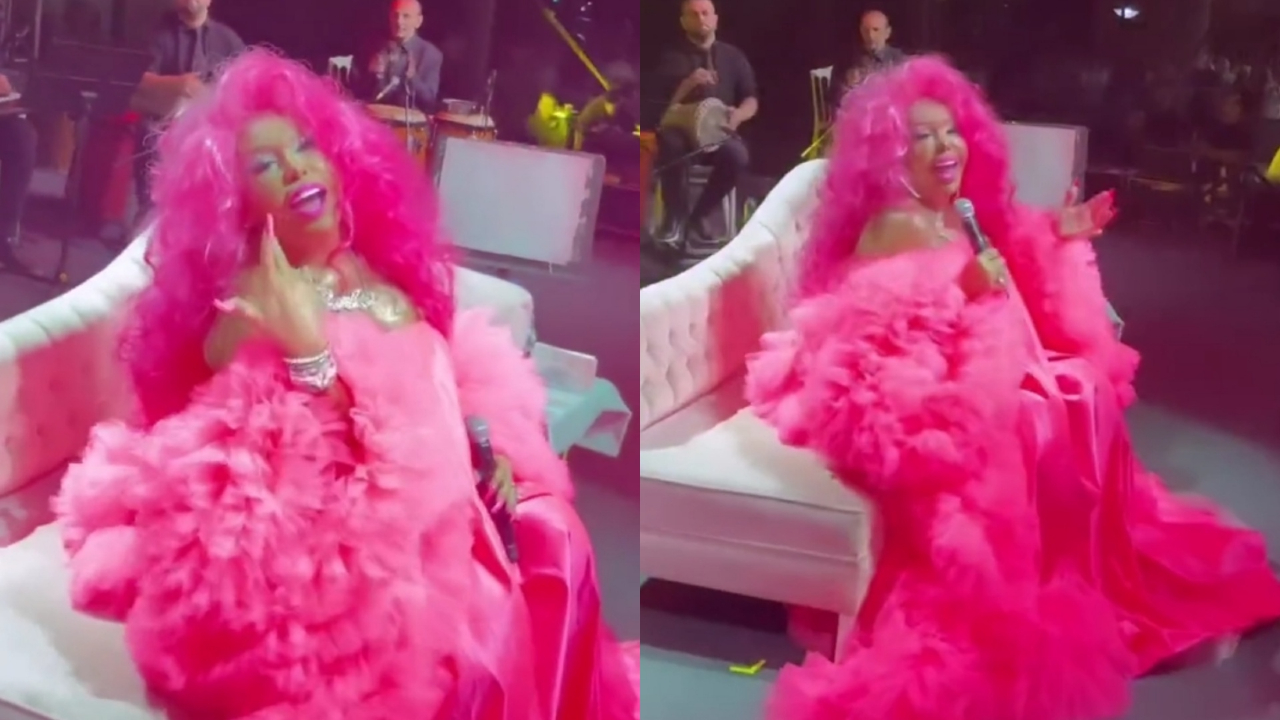 Türk Sanat Müziği'nin divası  Bülent Ersoy da Barbie akımına uydu: Tepeden tırnağa pembe oldu