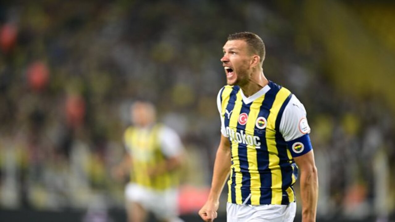Fenerbahçe'de Edin Dzeko fırtınası! Şimdiden tarihe geçti...