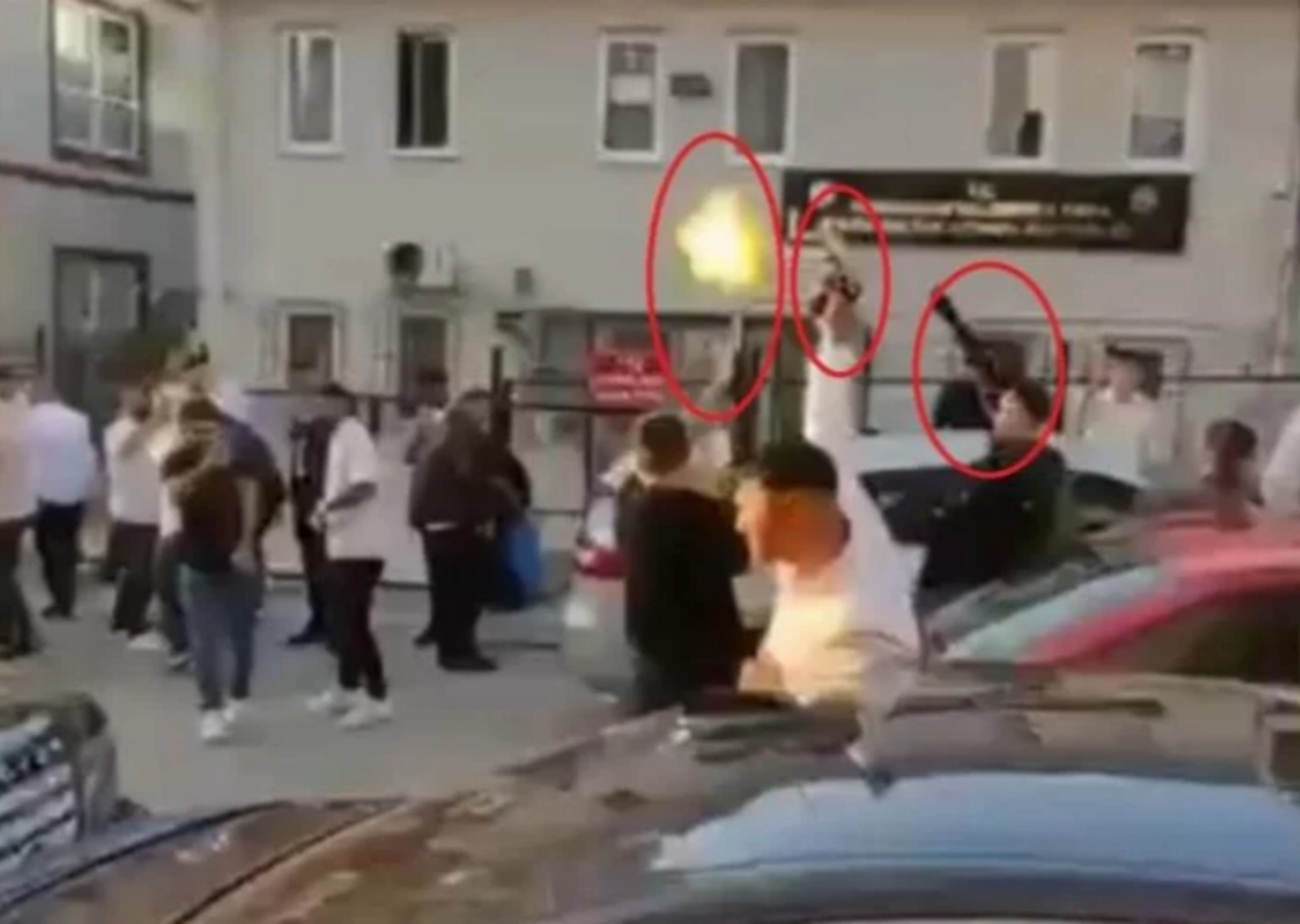 Bursa'da düğün terörü! Ortalığı savaş alanına çevirdiler