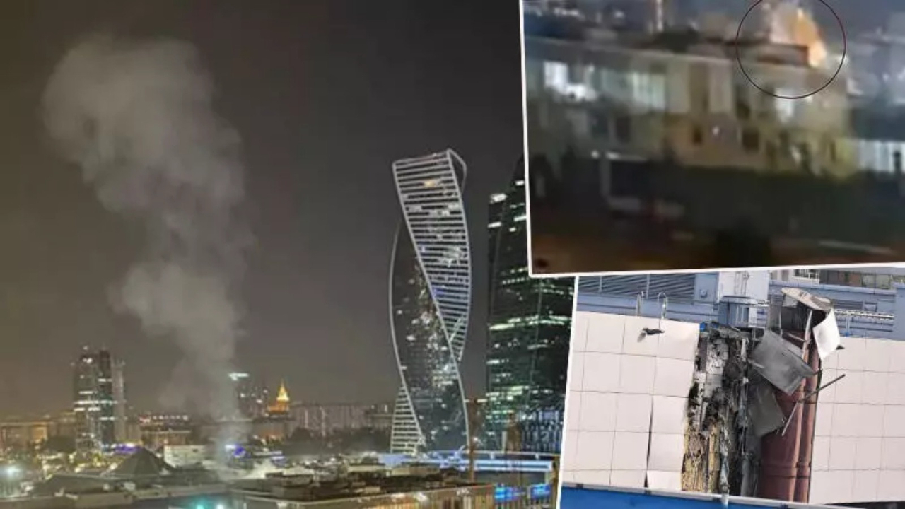 Rusya duyurdu: Ukrayna, Moskova'ya İHA'larla saldırdı!