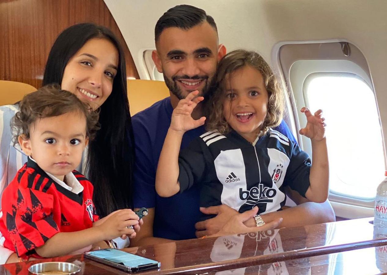Rachid Ghezzal'ın oğlu ile kayınvalidesi trafik kazası geçirdi
