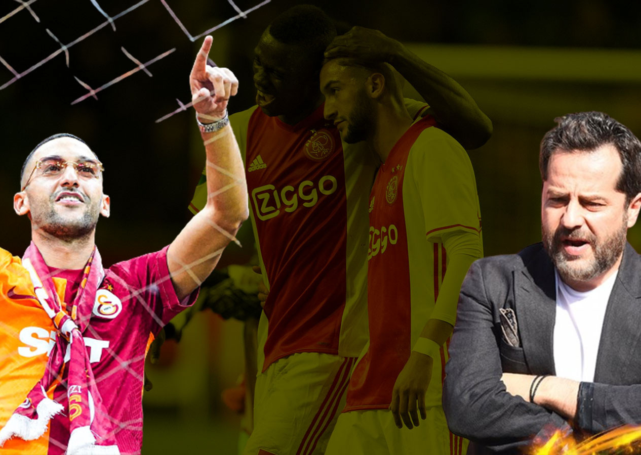 Hakim Ziyech'ten Erden Timur'a transfer hediyesi! 42 milyon euro'luk stoperi Galatasaray'a çağırdı