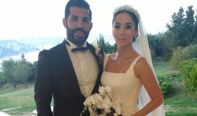 Güzel oyuncu Merve Sevi, spor eğitmeni Çalkan Algün ile evlendi!