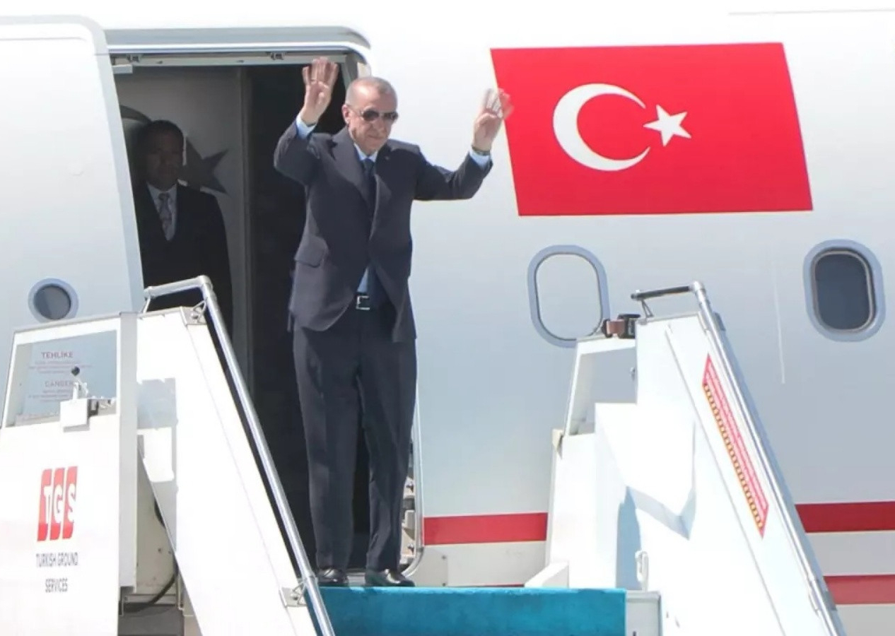 Cumhurbaşkanı Erdoğan, Macaristan'a gitti!