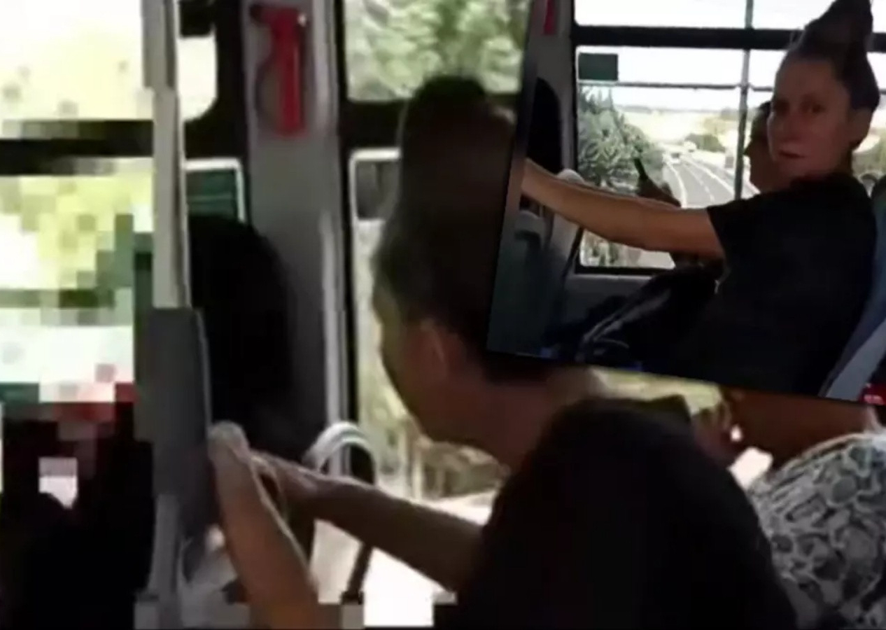 Kocaeli'de otobüsteki tesettürlü kadına çirkin saldırı: Peçeni al git başka yere!