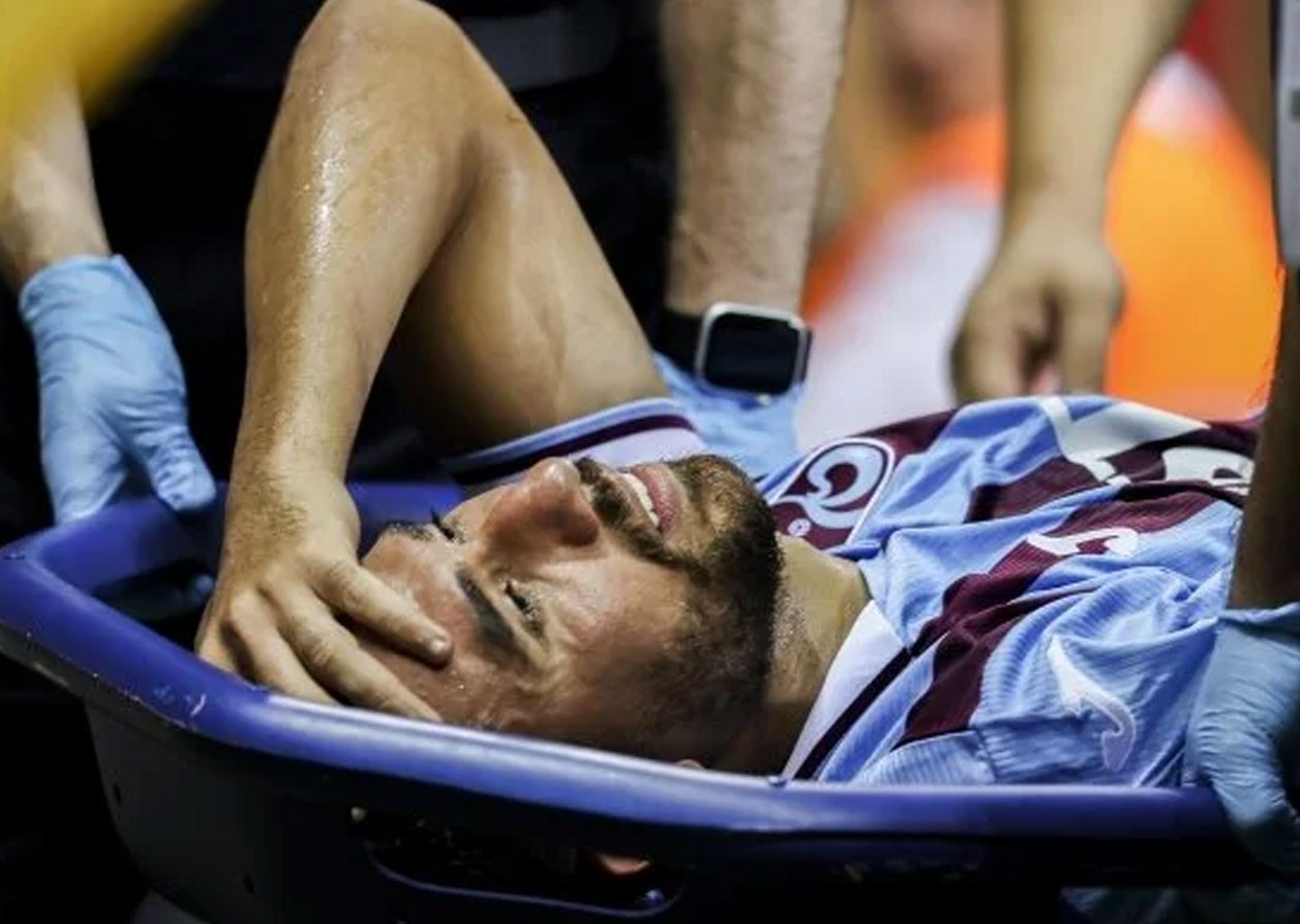 Trabzonspor açıkladı: Trezeguet'nin kaburgasında kırık var