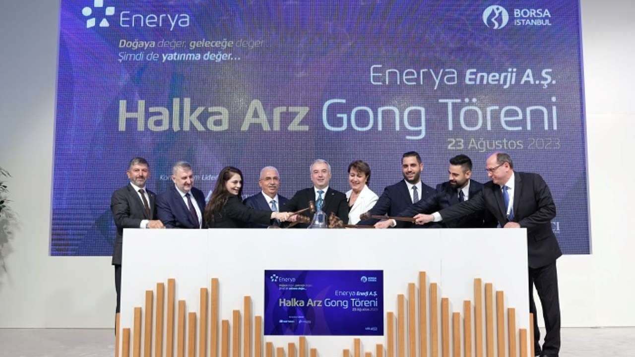 Borsa İstanbul’da gong Enerya Enerji için çaldı