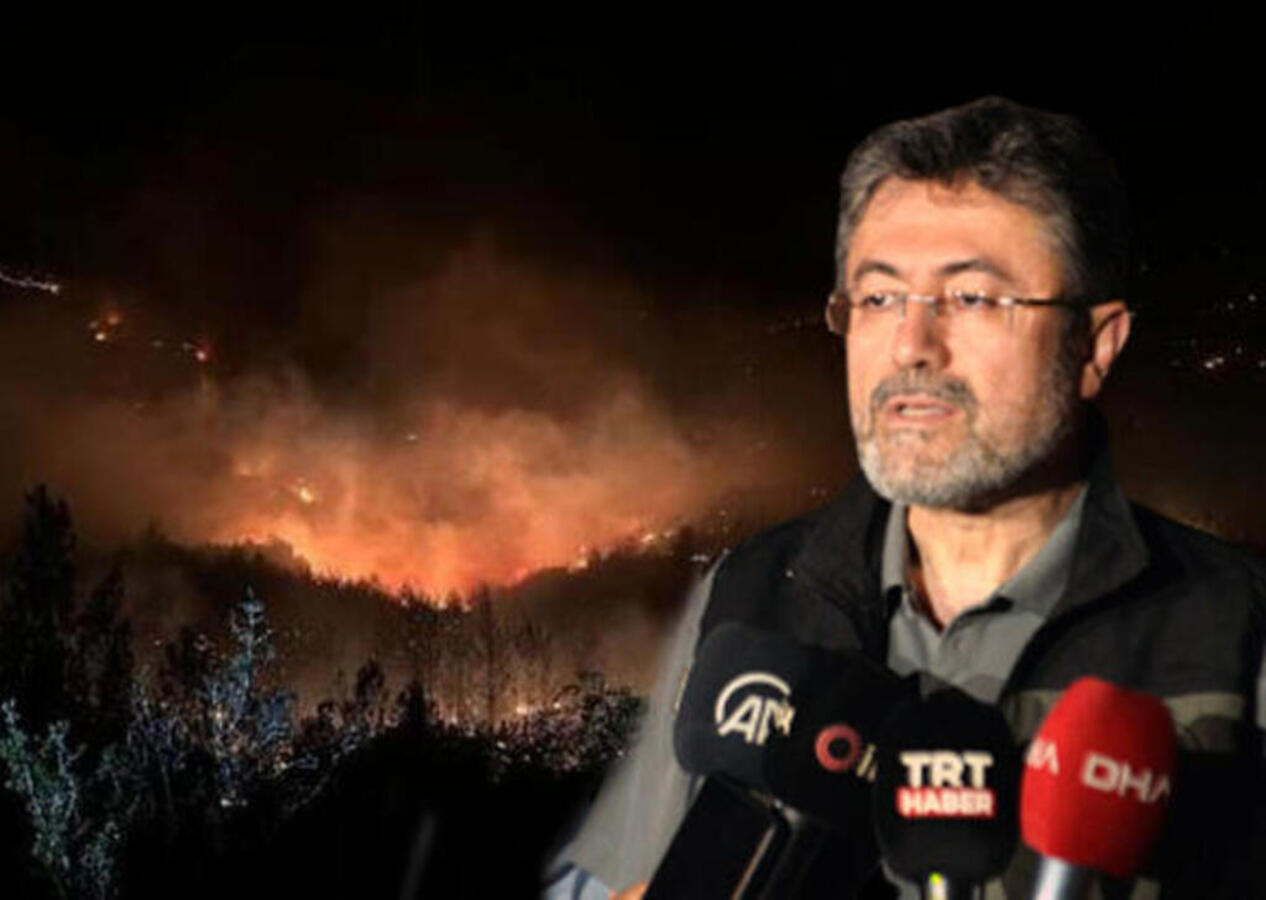 Çanakkale yangınında son durum! Tarım ve Orman Bakanı İbrahim Yumaklı açıkladı