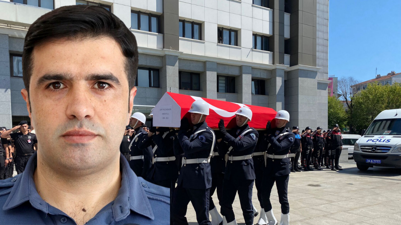 Kağıthane'de uyuşturucu operasyonunda şehit oldu! Hakan Telli için İstanbul Emniyet Müdürlüğü'nde tören düzenlendi