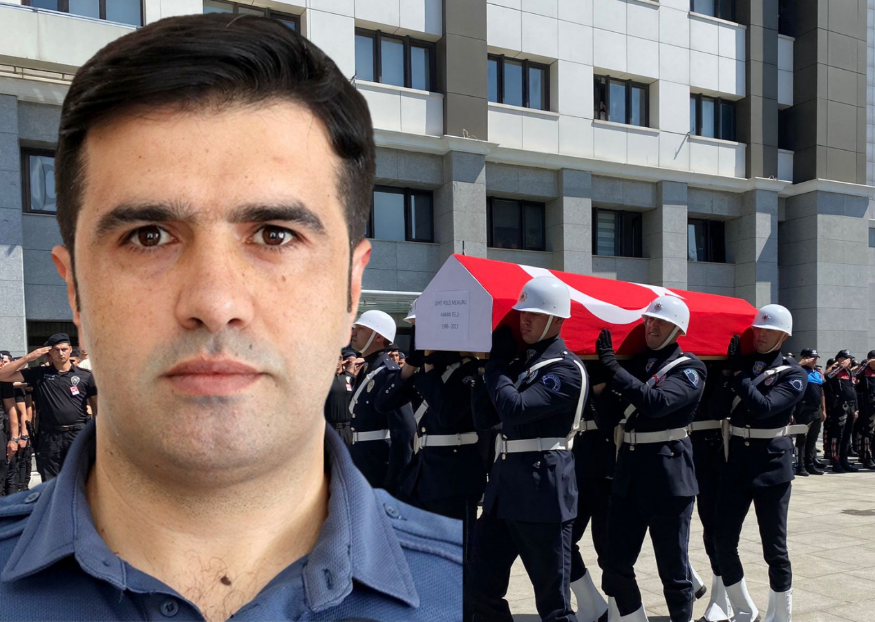 Kağıthane'de uyuşturucu operasyonunda şehit oldu! Hakan Telli için İstanbul Emniyet Müdürlüğü'nde tören düzenlendi