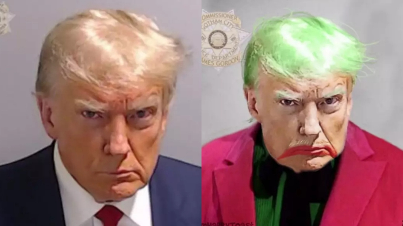 Trump'ın sabıka fotoğrafı internet fenomenine dönüştü! Birbirinden komik paylaşımlar...