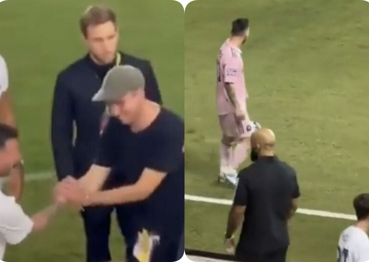 Lionel Messi'nin koruması, yıldız oyuncuyu adım adım takipte