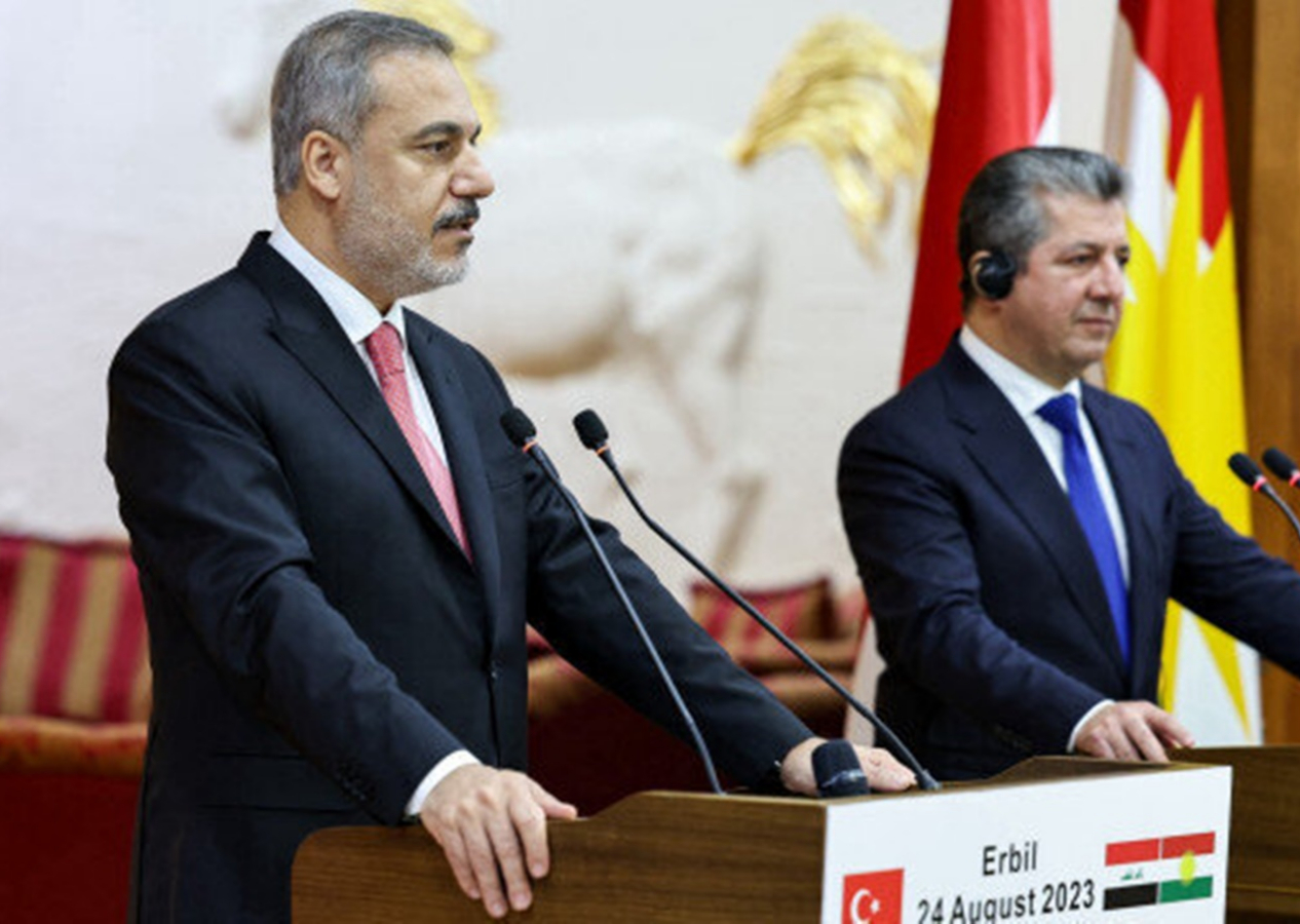 Dışişleri Bakanı Fidan'dan Erbil'de terörle mücadele mesajı! ''PKK virüsünü Irak'tan da hep beraber temizleyeceğiz''