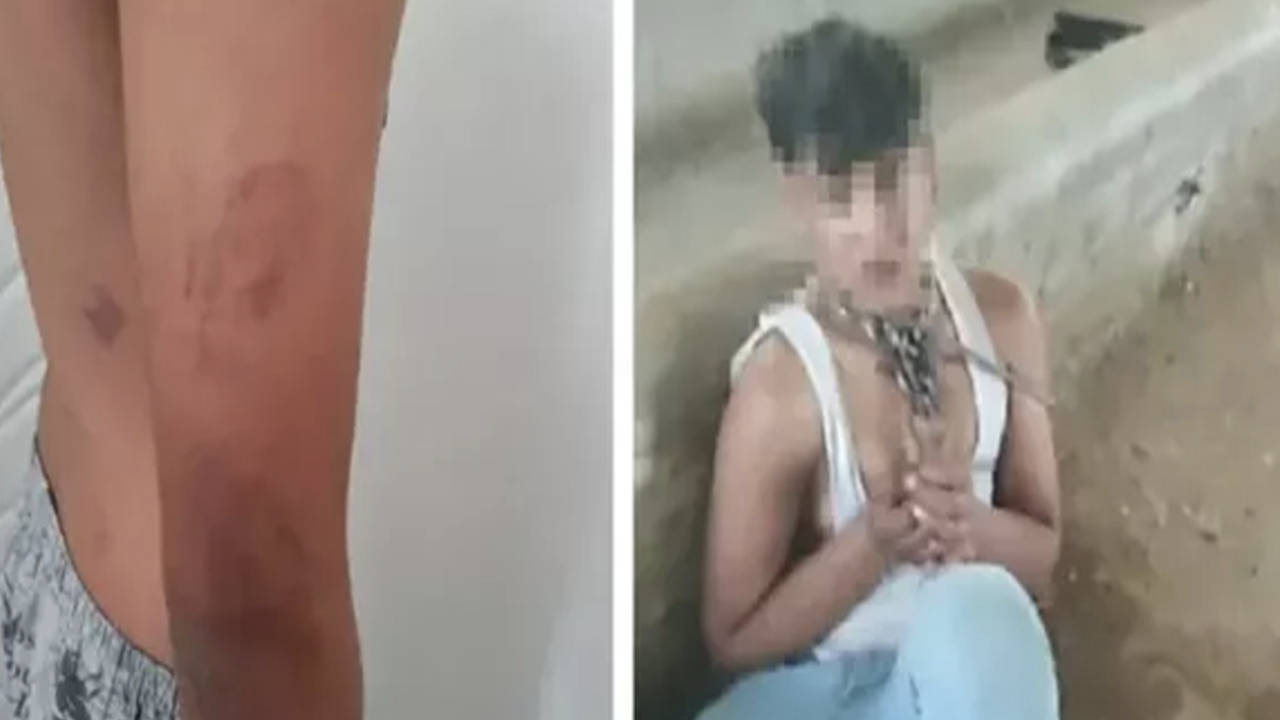 Çocuğu zincirle ahıra bağlayıp işkence yapan baba ve amca hakkında yeni gelişme