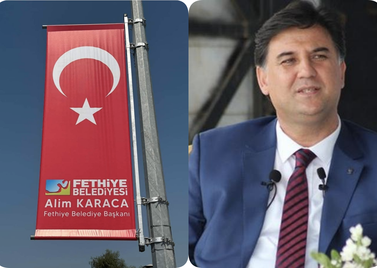 Türk bayrağına adını yazdırdı! CHP'li başkan reklamın dozunu kaçırdı!
