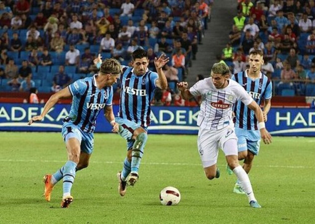 Trabzonspor 2 - 3 Çaykur Rizespor | Maçın özeti...